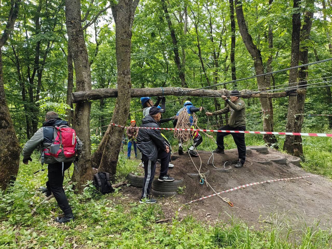 Школьники Петровского округа принимают участие в краевых соревнованиях «Школа безопасности».