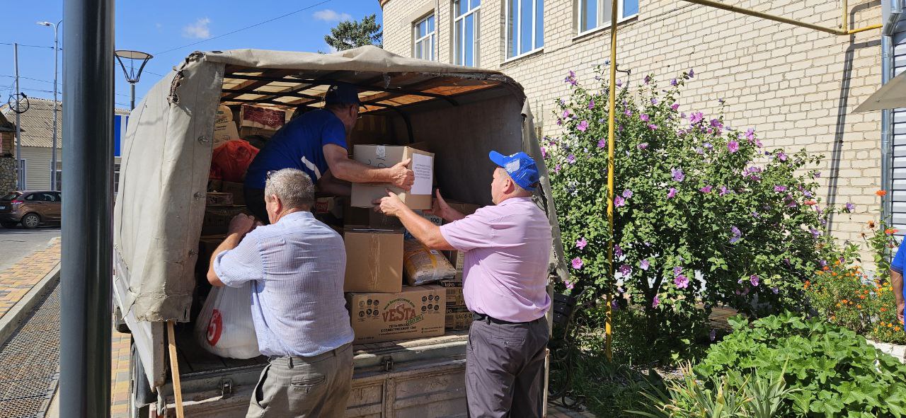 Глава Петровского округа: &quot;Для жителей Курской области собираем гуманитарную помощь&quot;.