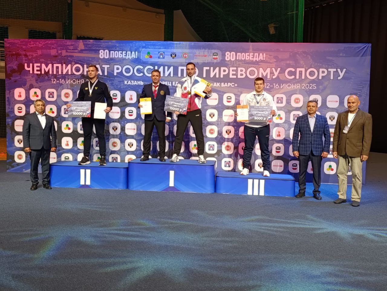 Наш земляк Сергей Орлов стал серебряным призером России по гиревому спорту.